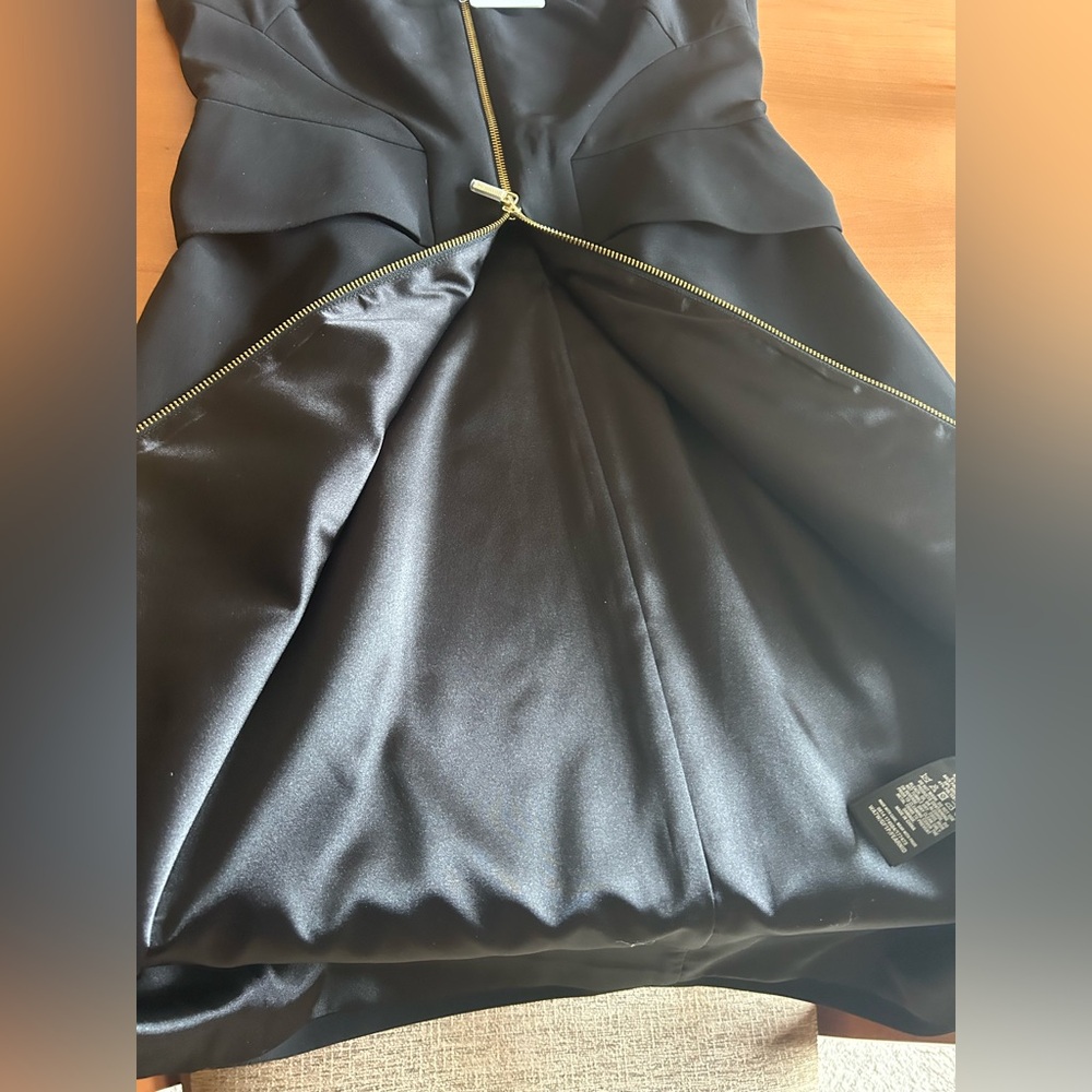 Ted Baker Architectural Black Pencil NWT Dress Size 8 - Picture 7 of 10